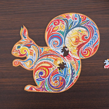 DIY Wooden Puzzles Animal Shaped The Best Christmas Gift Wooden Puzzles - maagauri.com