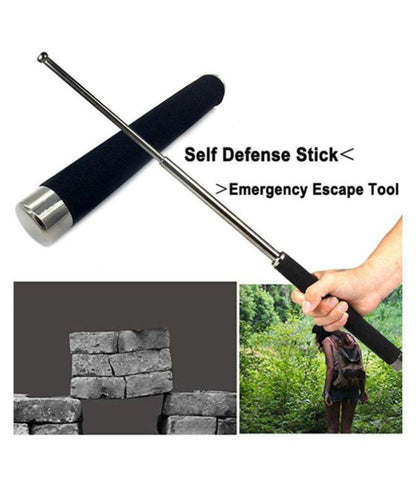 Vishou Self Defence Tactical Rod (Heavy Metal and Extendable) - maagauri.com