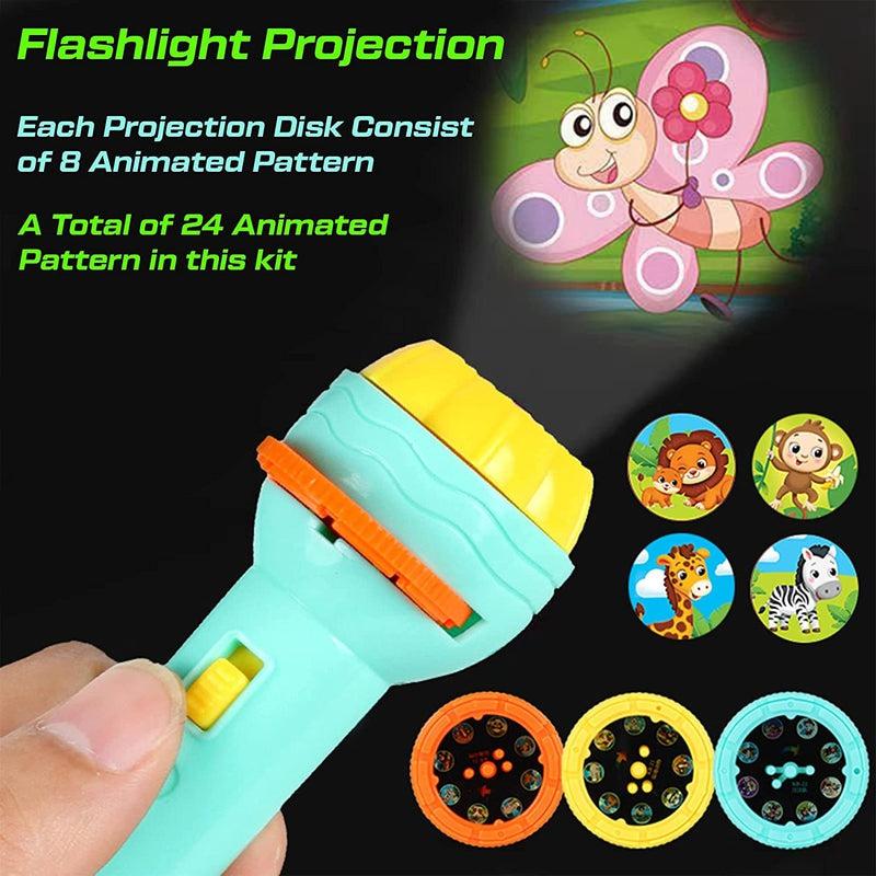 Slide Flashlight Torch Education Learning�Kids Toy - maagauri.com