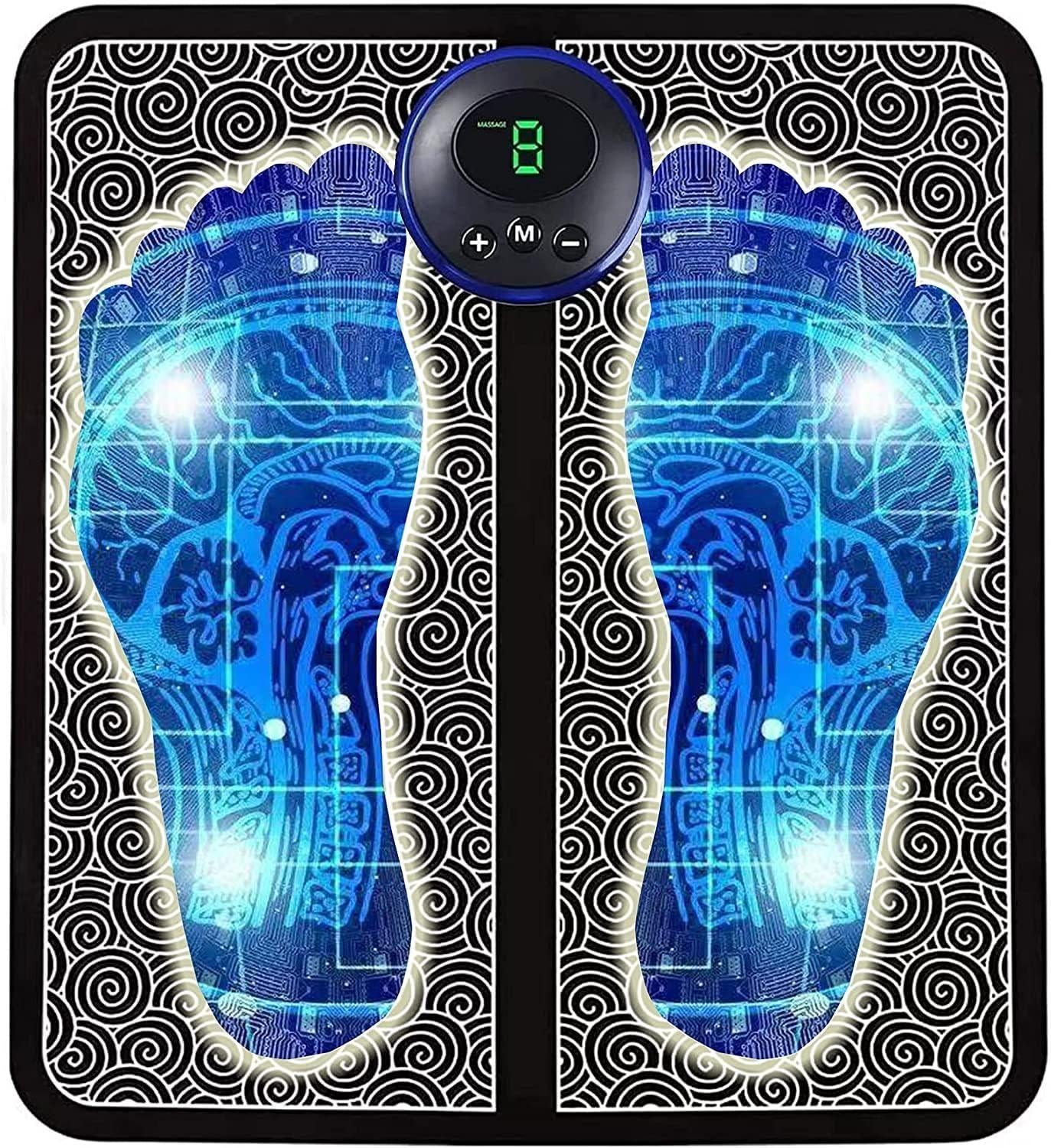 Vibrating Bubble Electric Ems Foot Massager Pad - maagauri.com