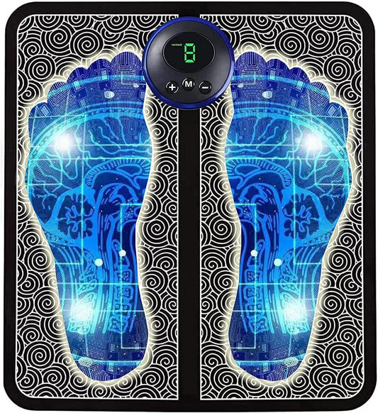 Vibrating Bubble Electric Ems Foot Massager Pad - maagauri.com