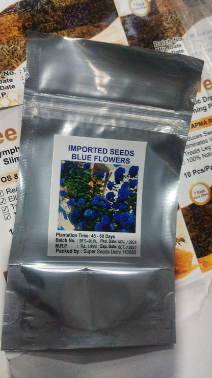 Blue Climbing Rose Seeds - maagauri.com