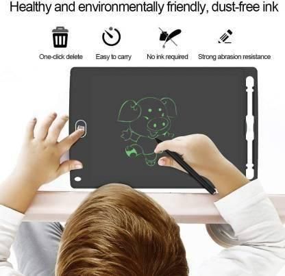 Multicolor Plain LCD Writing Screen Tablet Drawing Board for Kids - maagauri.com