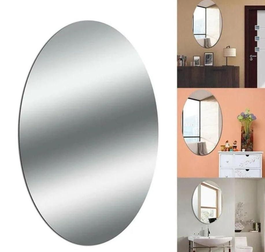 Combo of Oval Shape & Square Shape Mirror (Pack of 2) - maagauri.com