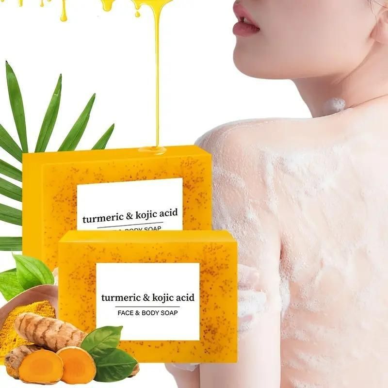 Turmeric Kojic Acid Soap Bar (Pack of 2) - maagauri.com