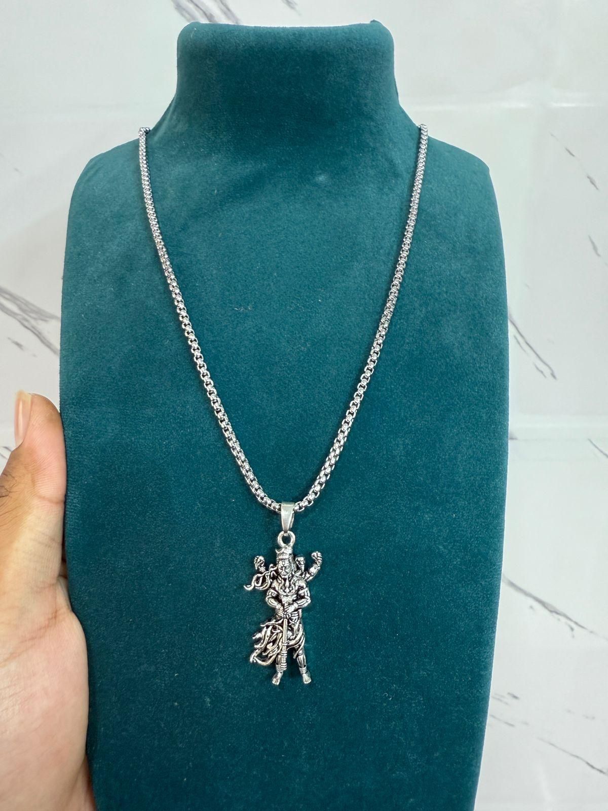 Mahakal Pendant With Chain - maagauri.com